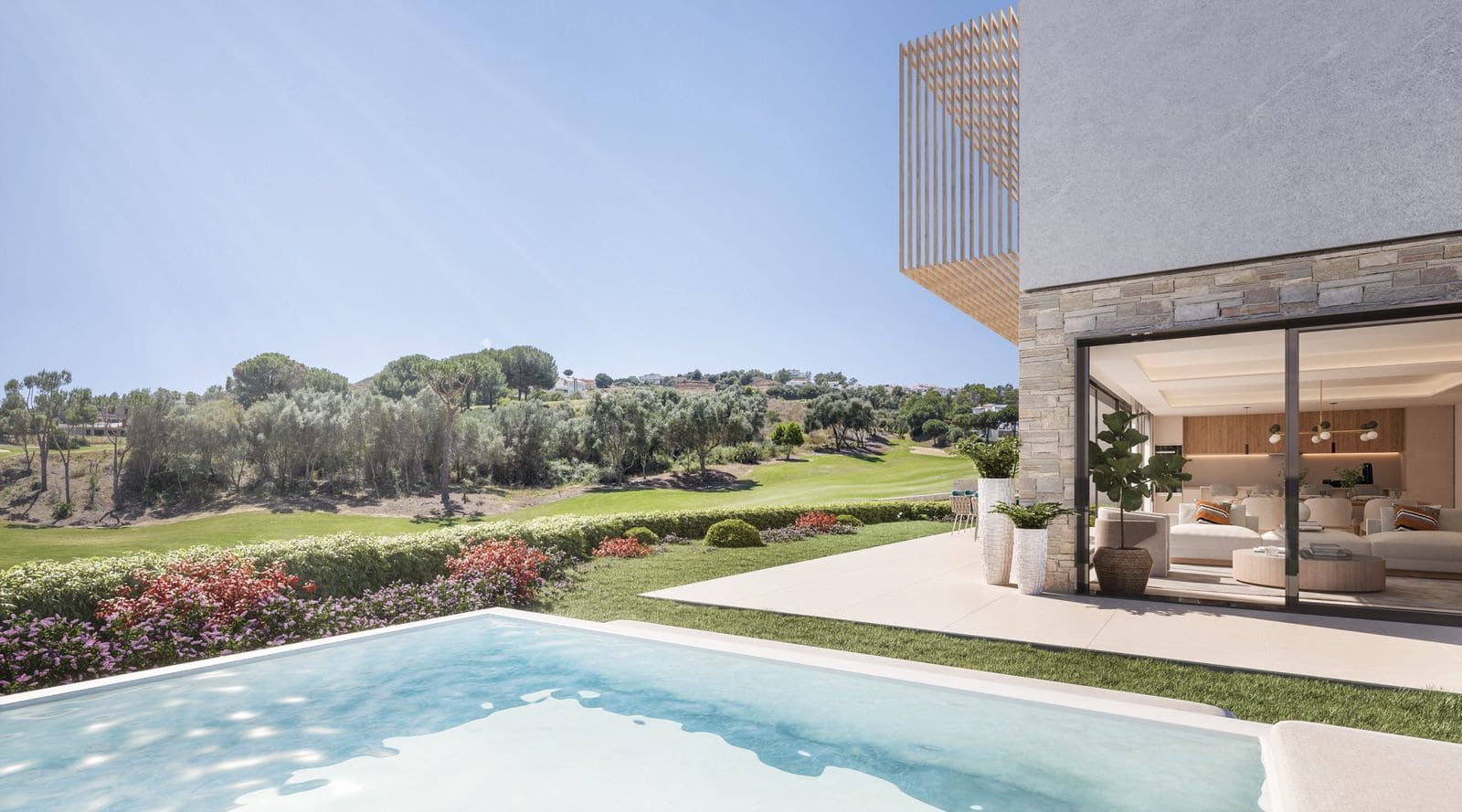 3 soverom Hus til salgs i Mijas med svømmebasseng garasje - € 1 100 000 (Ref: 10008986)