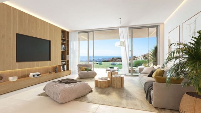 3 soverom Penthouse til salgs i Mijas pueblo, Mijas med svømmebasseng garasje - € 1 190 000 (Ref: 10008990)