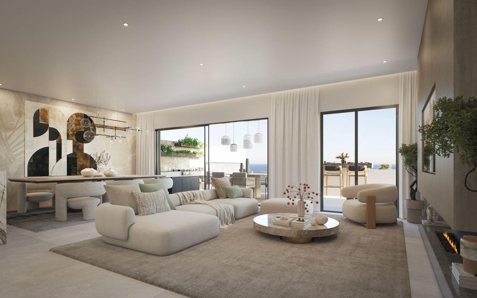 3 sypialnia Apartament na sprzedaż w Benalmadena z basenem garażem - 682 000 € (Ref: 10011213)