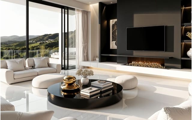 5 Zimmer Villa zu verkaufen in La Cala Golf - Lagar Martell, Mijas mit Pool Garage - 3.685.000 € (Ref: 10011244)