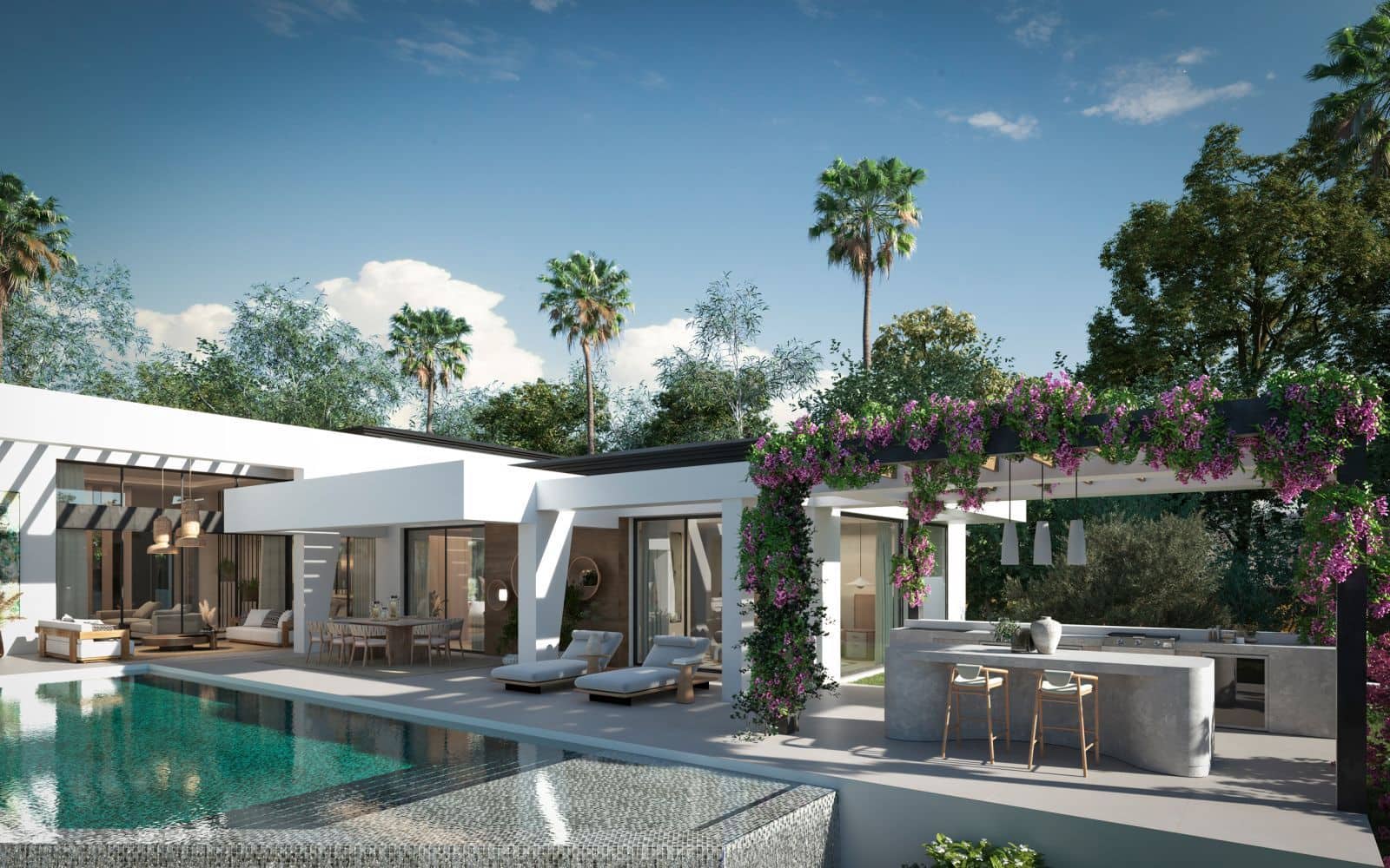Chalet de 4 habitaciones en Marbella en venta con piscina garaje - 3.990.000 € (Ref: 10011245)