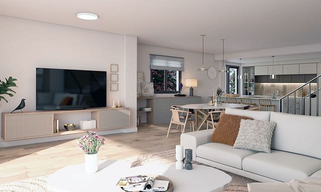 3 soverom Kjedet enebolig til salgs i La Cala Golf - Lagar Martell, Mijas med svømmebasseng garasje - € 560 000 (Ref: 10011252)
