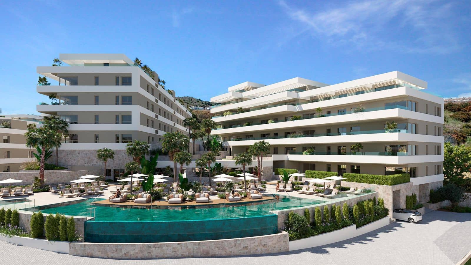 1 slaapkamer Appartement te koop in Mijas met zwembad garage - € 290.000 (Ref: 10011269)