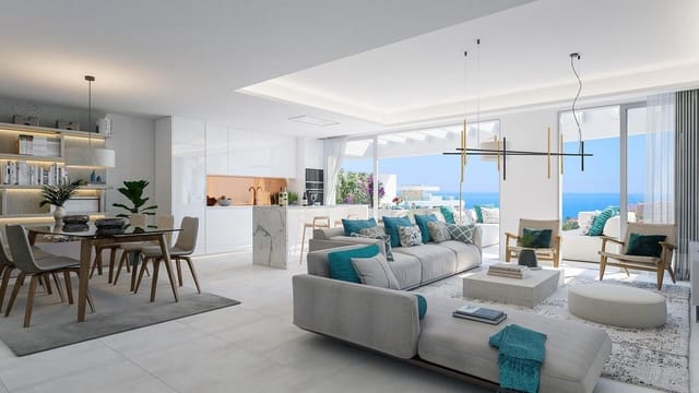 3 sypialnia Penthouse na sprzedaż w La Cala de Mijas, Mijas z basenem garażem - 929 000 € (Ref: 10011311)