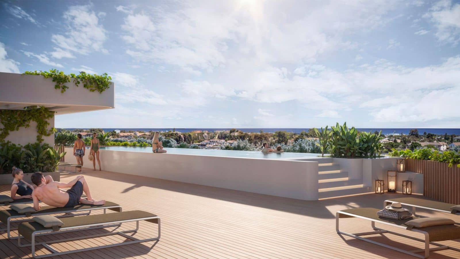 2 soverom Penthouse til salgs i Marbella med svømmebasseng garasje - € 499 000 (Ref: 10011344)
