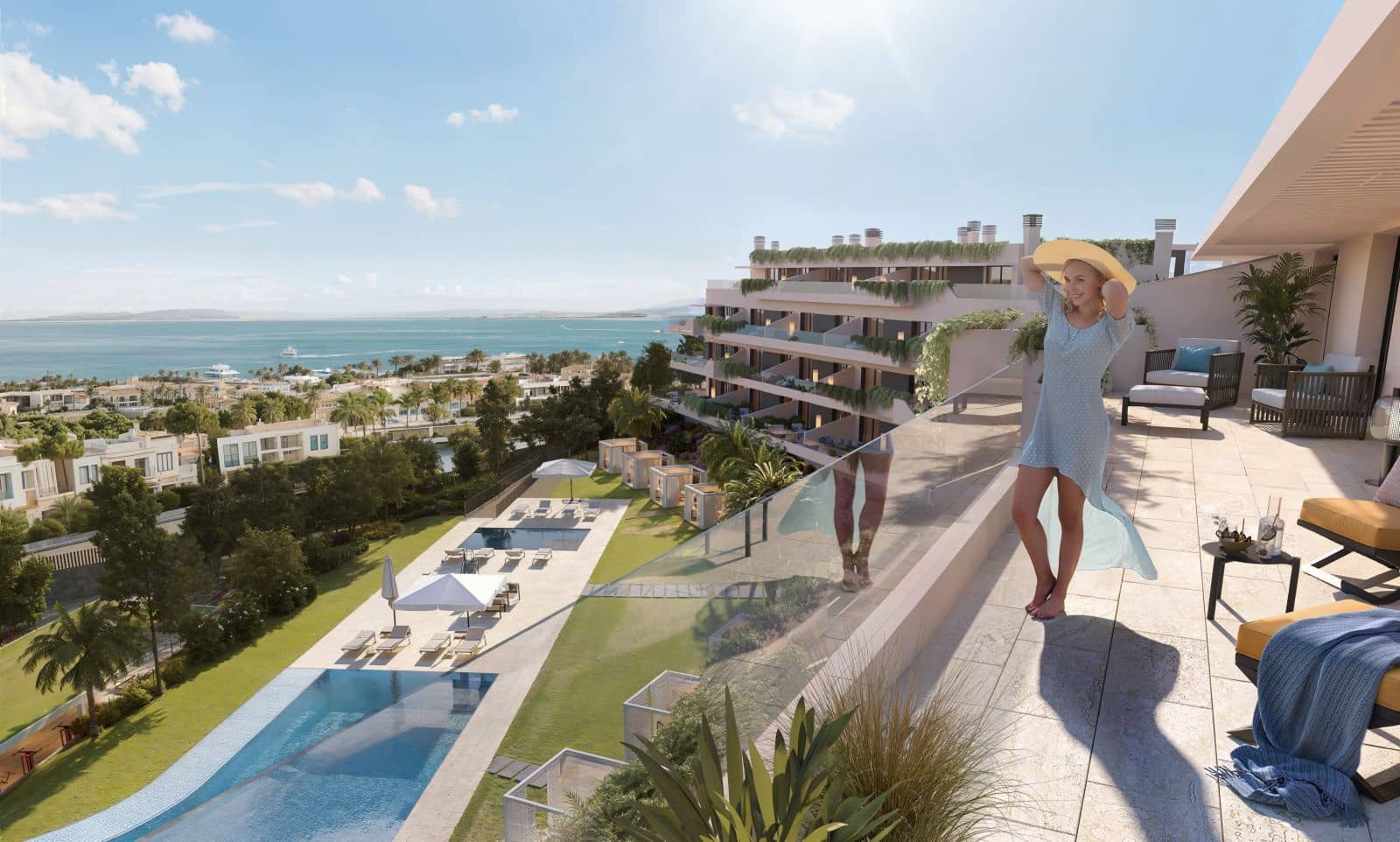Apartamento de 3 habitaciones en Mijas en venta con piscina garaje - 570.000 € (Ref: 10011369)