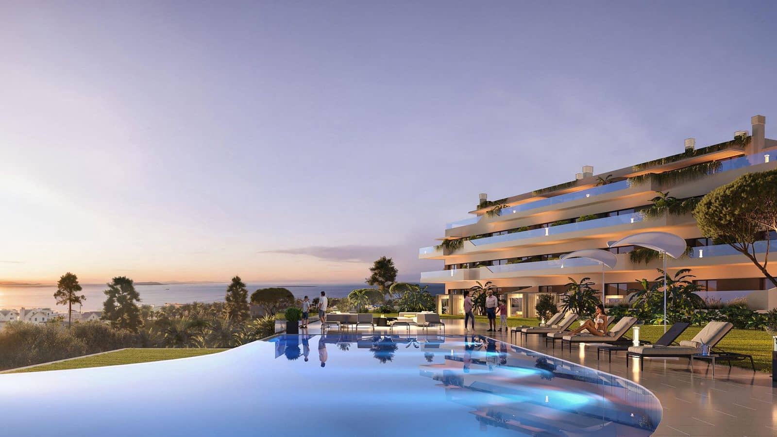 Apartamento de 3 habitaciones en Mijas en venta con piscina garaje - 570.000 € (Ref: 10011369)