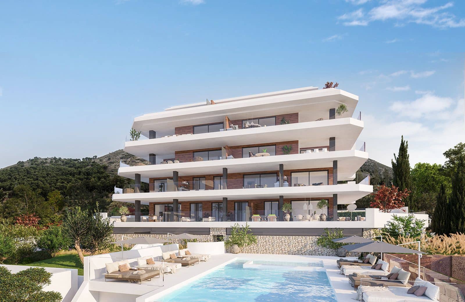 2 Zimmer Apartment zu verkaufen in Fuengirola mit Pool Garage - 669.000 € (Ref: 10011398)