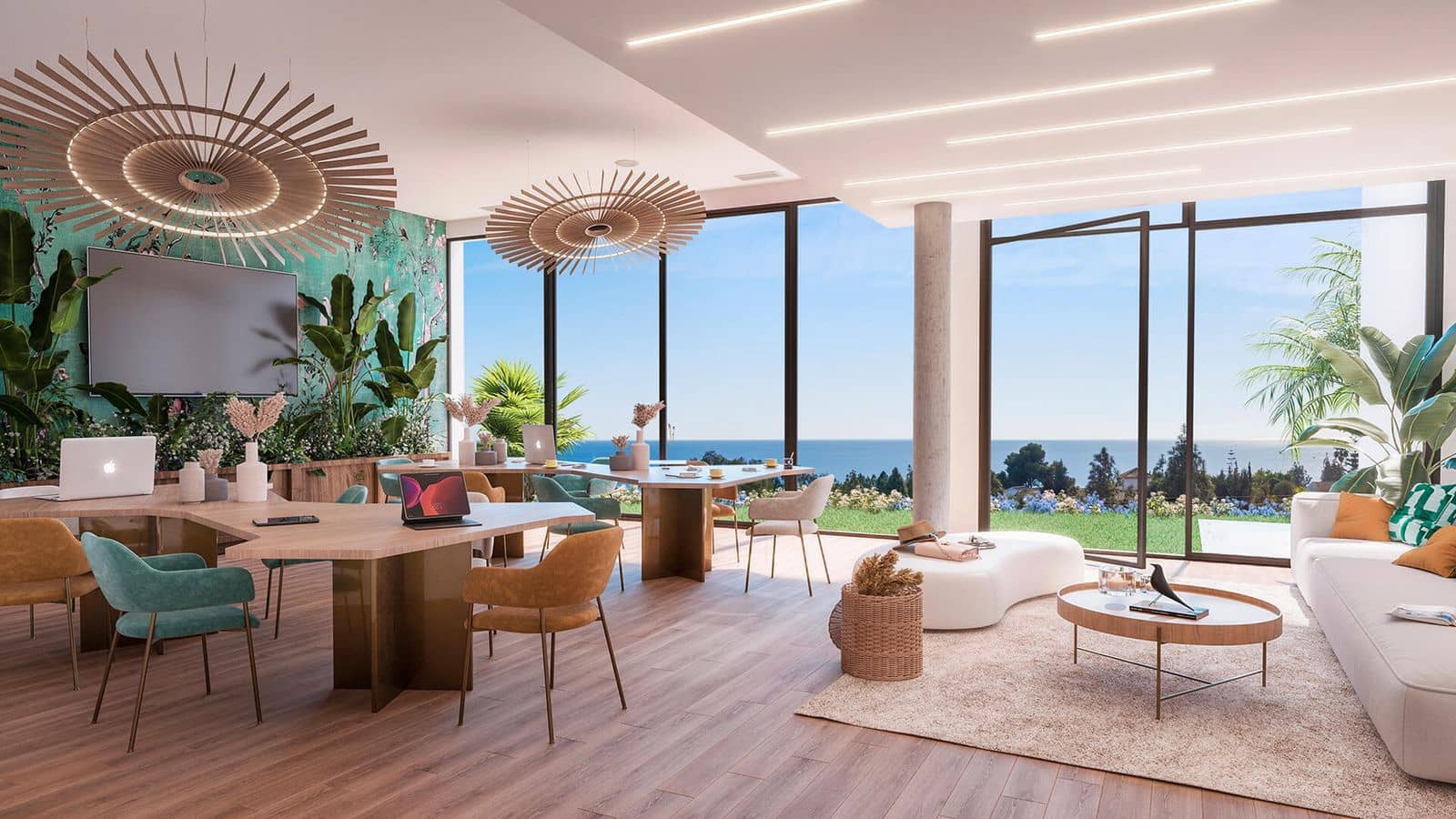 3 soverom Kjedet enebolig til salgs i Mijas med svømmebasseng garasje - € 949 000 (Ref: 10013121)