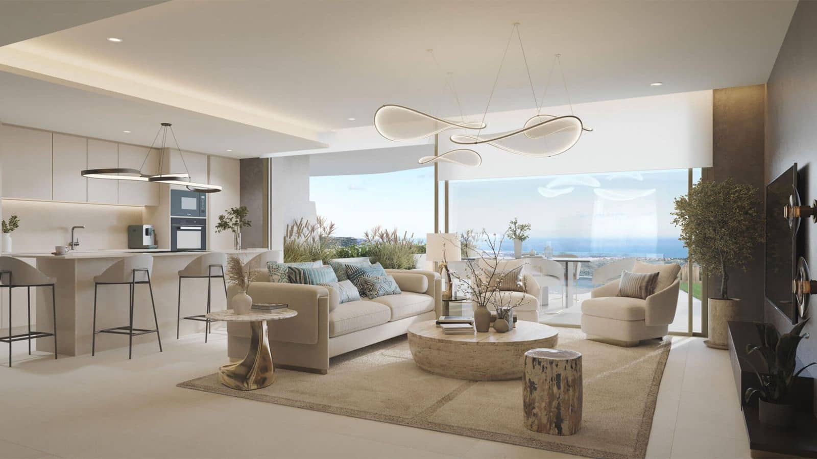 2 bedroom Penthouse for sale in Marbella with pool garage - € 1,540,000 (Ref: 10013226)
