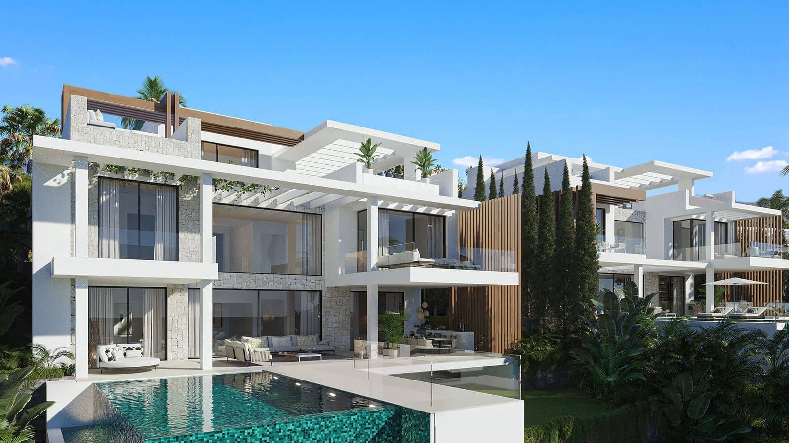 Chalet de 3 habitaciones en Estepona en venta con piscina - 3.250.000 € (Ref: 10013262)