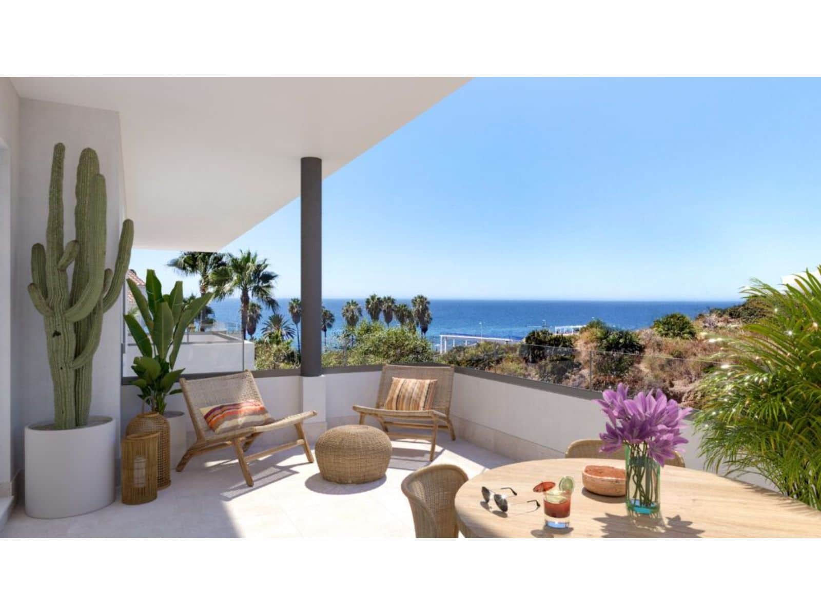 Apartamento de 2 habitaciones en Mijas en venta con piscina garaje - 491.800 € (Ref: 10013296)