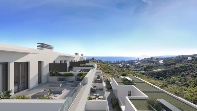 4 sypialnia Dom na sprzedaż w Chullera, Manilva z basenem garażem - 490 000 € (Ref: 10013297)