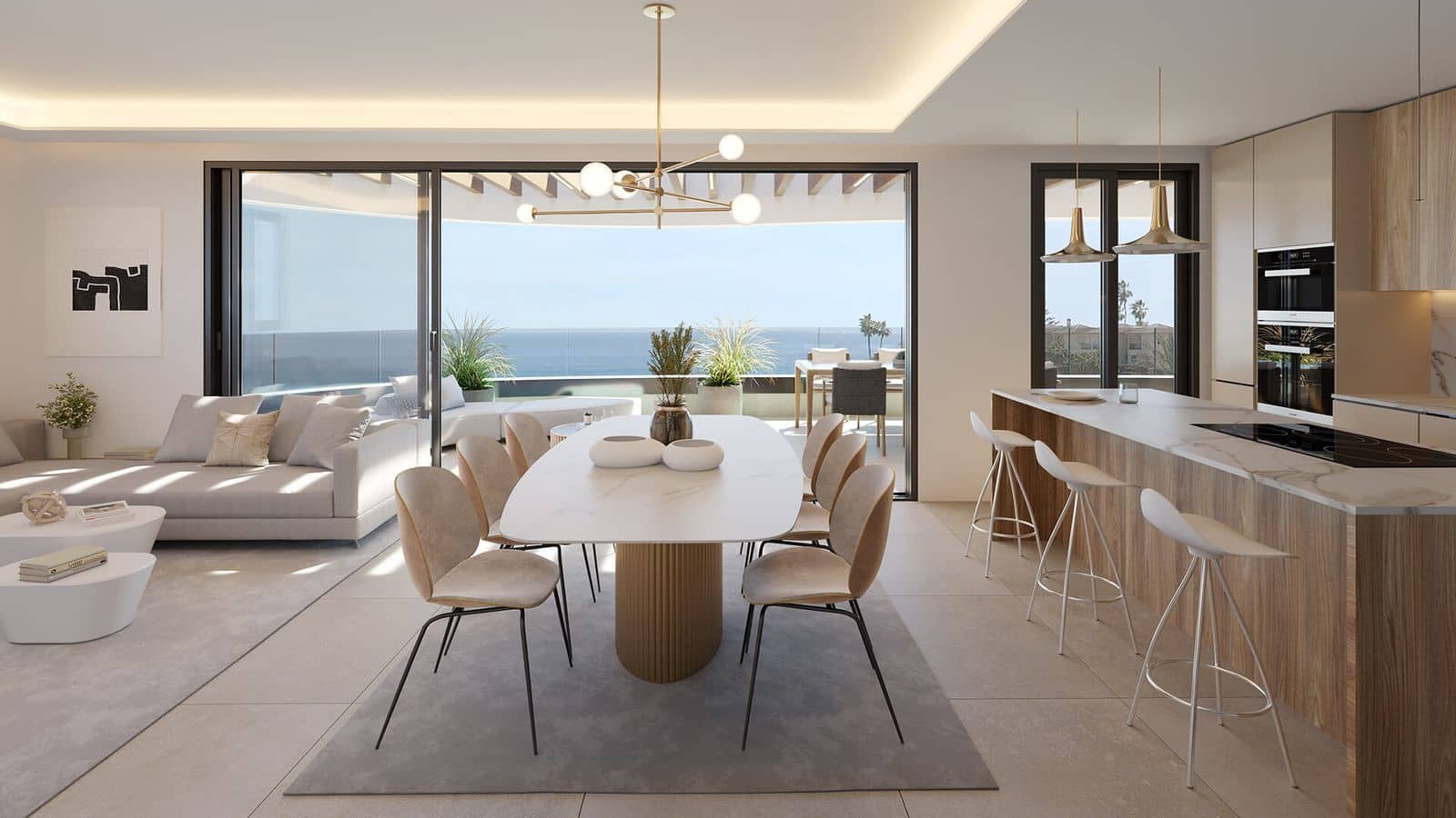 2 slaapkamer Appartement te koop in Mijas met zwembad garage - € 1.056.000 (Ref: 10015492)