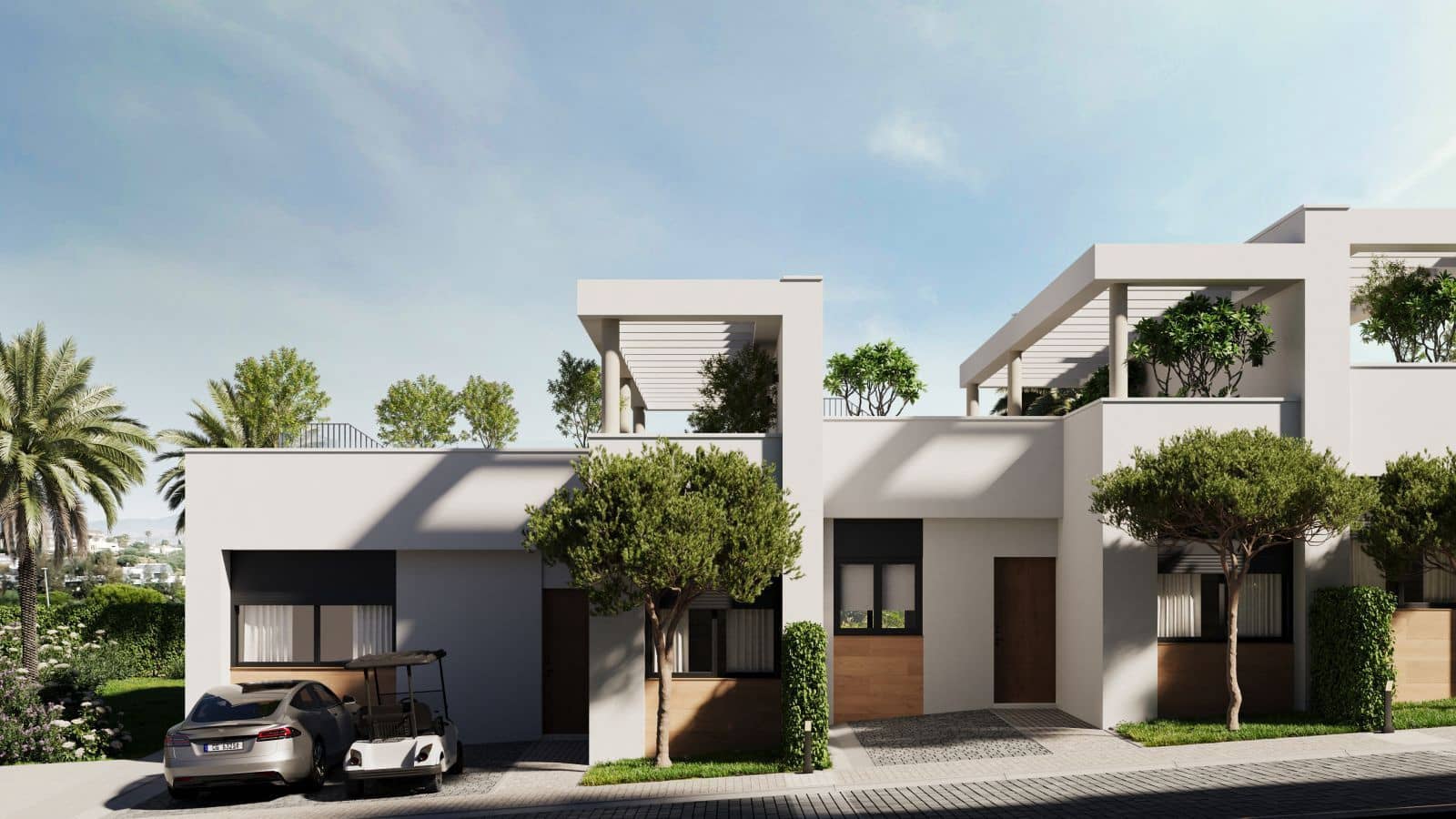 2 bedroom Semi-detached Villa for sale in Mijas Costa with pool garage - € 460,000 (Ref: 10017363)