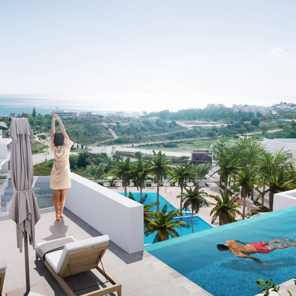 3 soveværelse Lejlighed til salg i Estepona med swimmingpool garage - € 700.000 (Ref: 10017406)