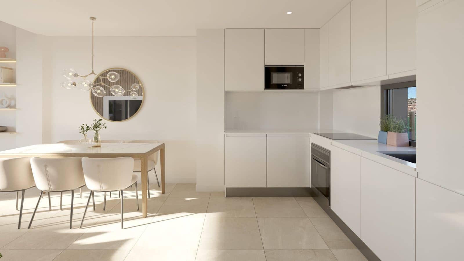 3 sypialnia Dom blizniak na sprzedaż w Manilva z basenem garażem - 410 000 € (Ref: 10017485)