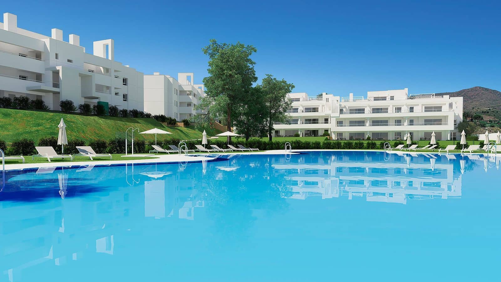 3 soveværelse Lejlighed til salg i Mijas med swimmingpool garage - € 400.000 (Ref: 10017487)