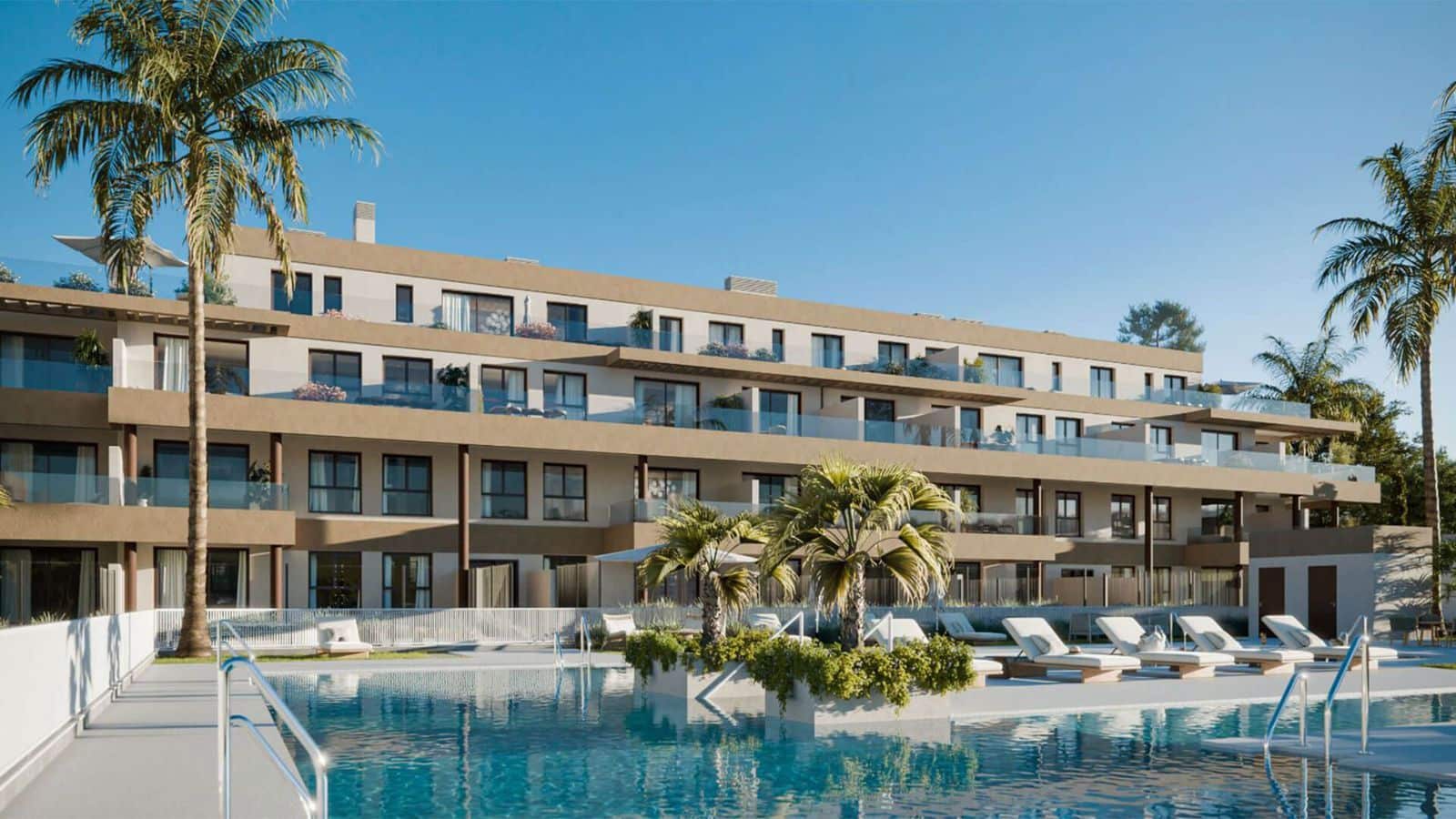 Apartamento de 2 habitaciones en Mijas en venta con piscina garaje - 320.000 € (Ref: 10018403)