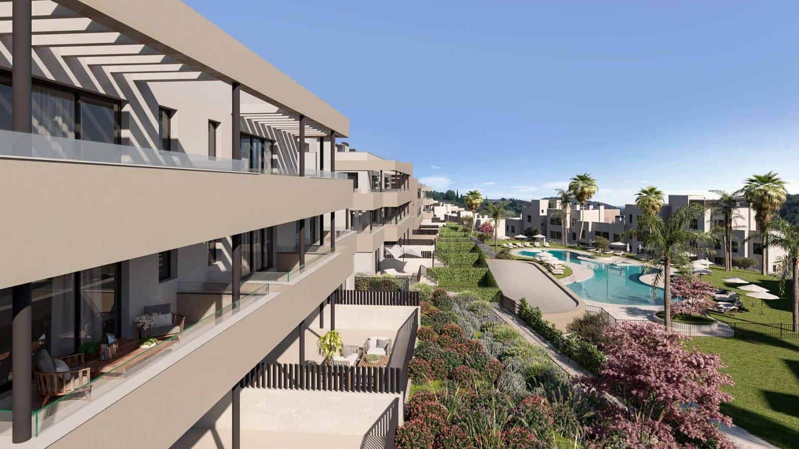 2 chambre Appartement à vendre à Casares avec piscine garage - 395 000 € (Ref: 10018428)