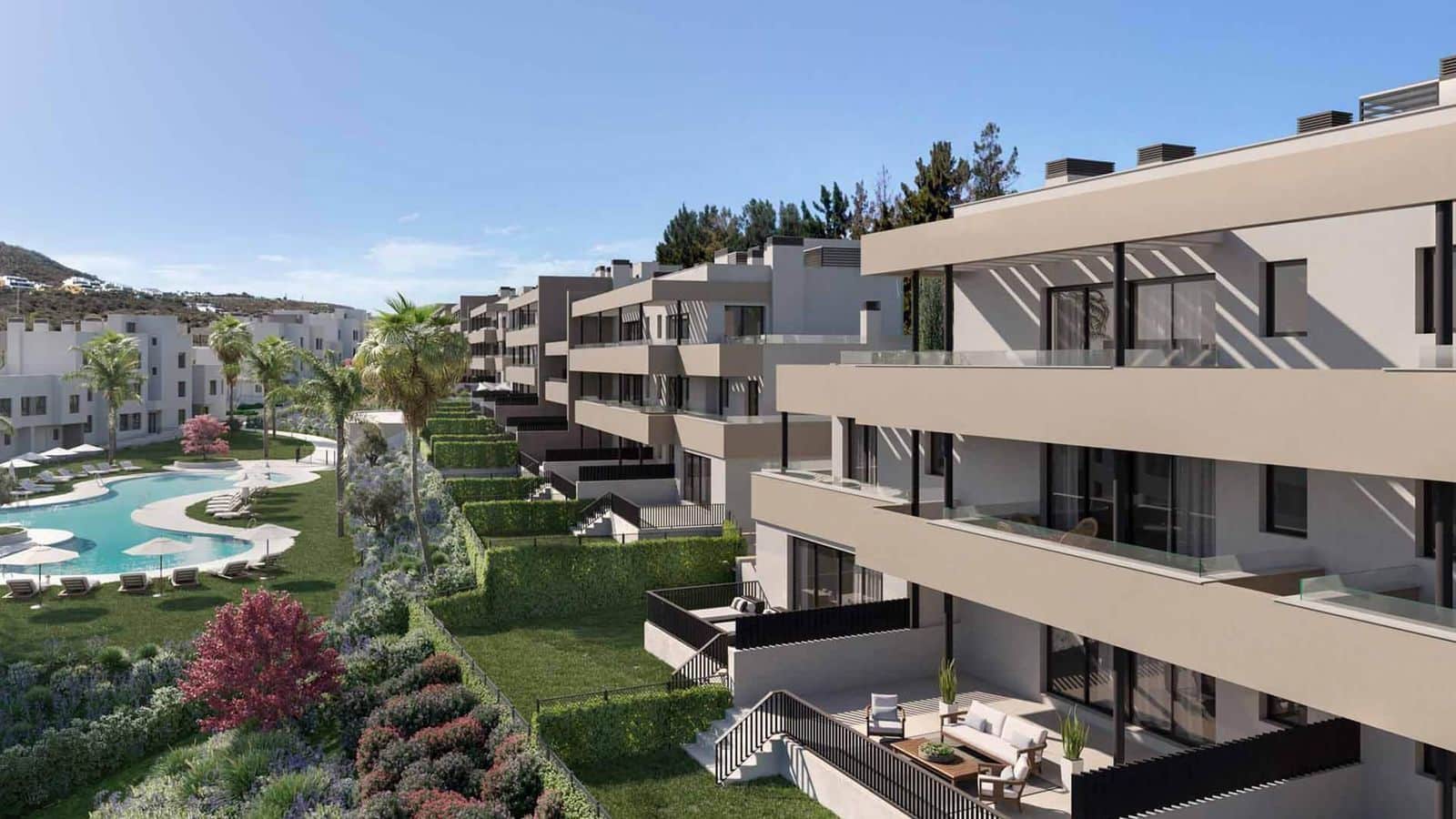2 chambre Appartement à vendre à Casares avec piscine garage - 395 000 € (Ref: 10018428)