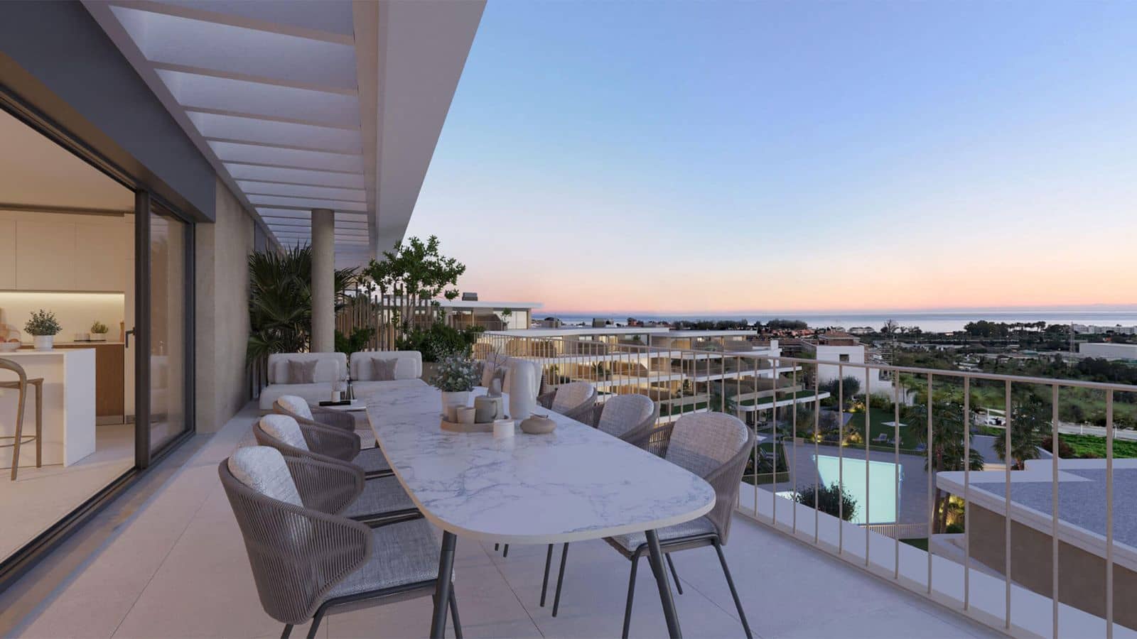 2 soveværelse Lejlighed til salg i Cancelada med swimmingpool garage - € 492.000 (Ref: 10018454)