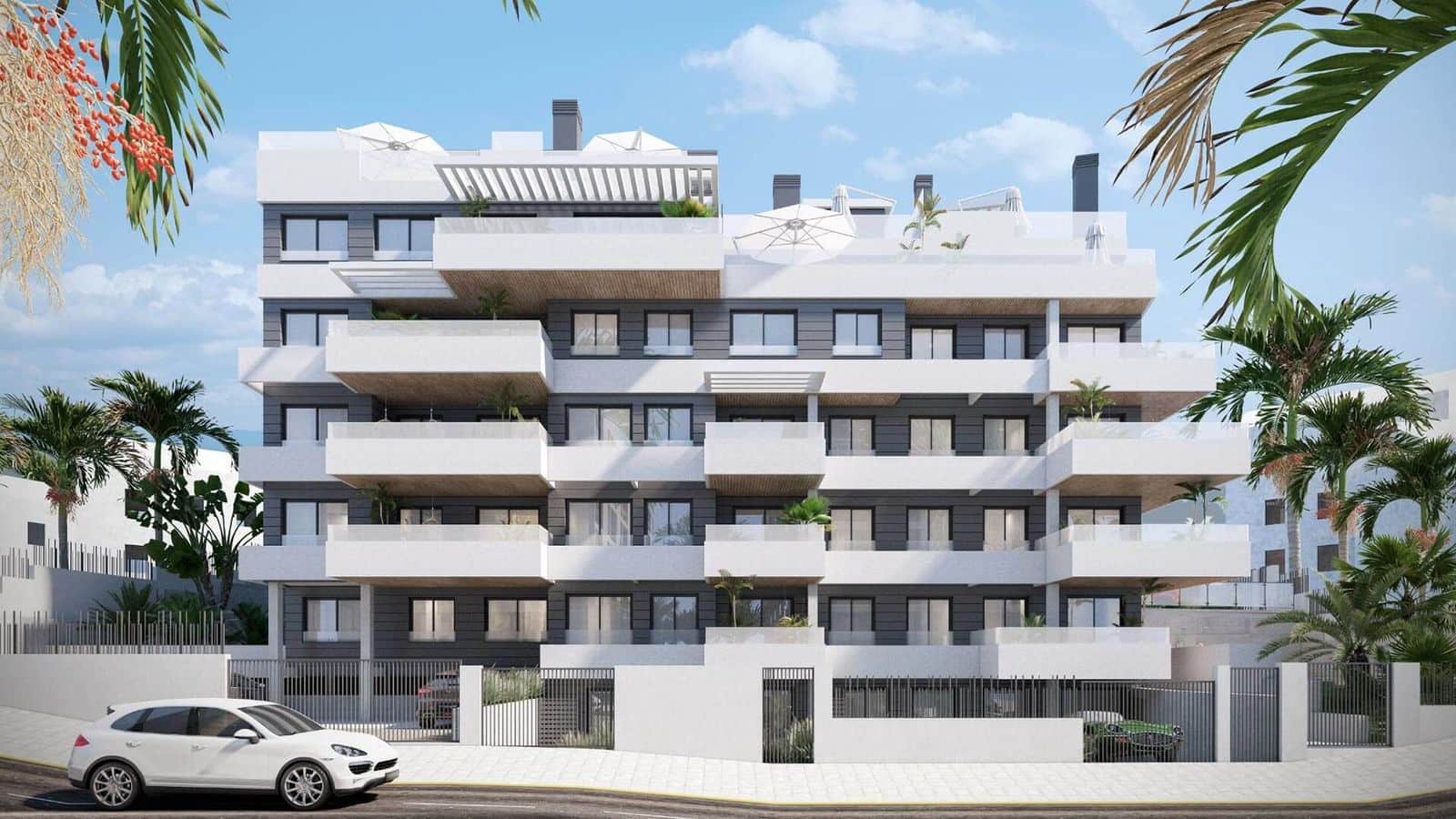 Apartamento de 2 habitaciones en Estepona en venta con piscina garaje - 459.700 € (Ref: 10018463)