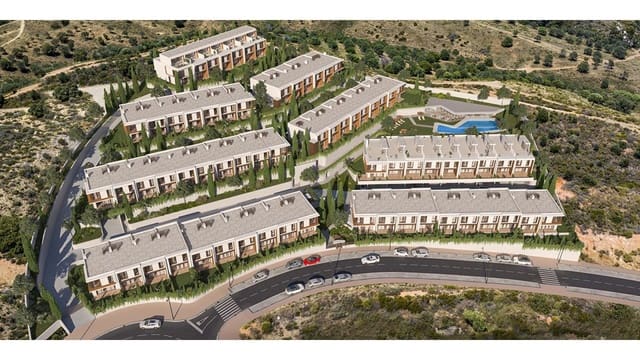 3 soverom Kjedet enebolig til salgs i La Cala de Mijas, Mijas med svømmebasseng garasje - € 676 000 (Ref: 10018537)