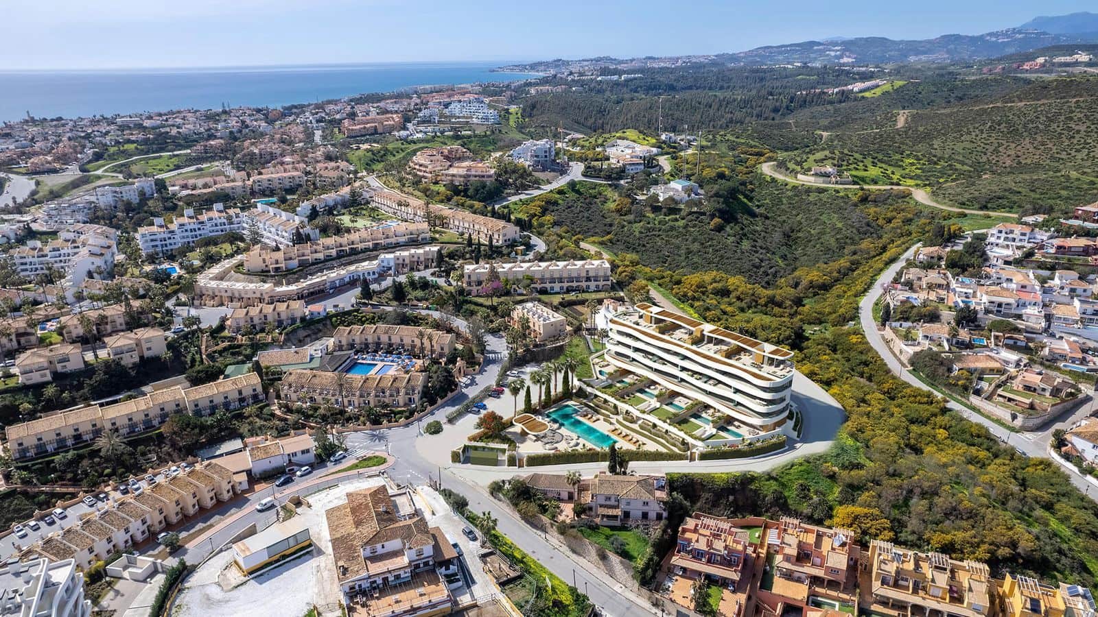 2 Zimmer Apartment zu verkaufen in Mijas mit Pool Garage - 1.056.000 € (Ref: 10018542)