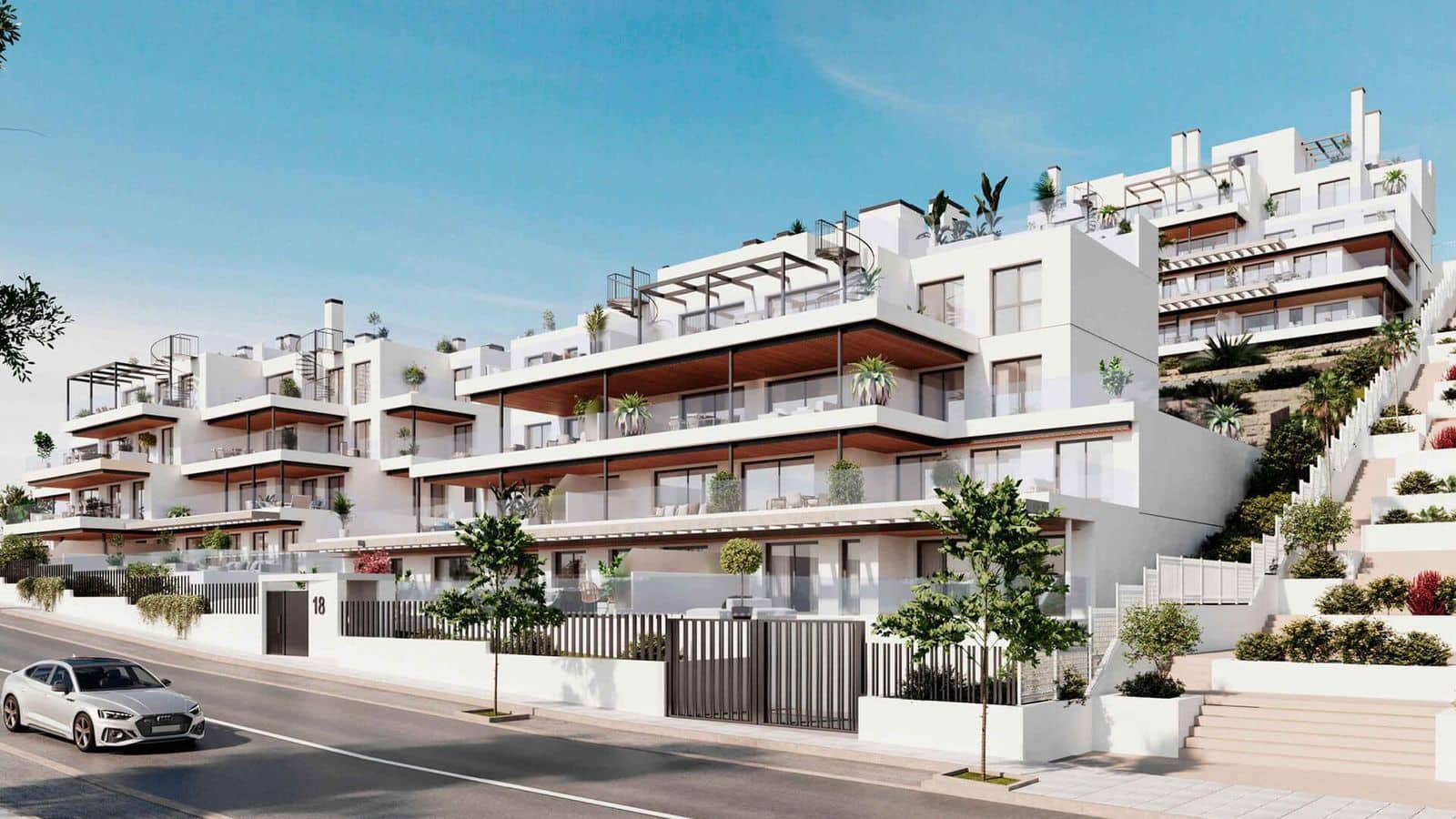 2 Zimmer Apartment zu verkaufen in Estepona mit Pool Garage - 695.000 € (Ref: 10019034)
