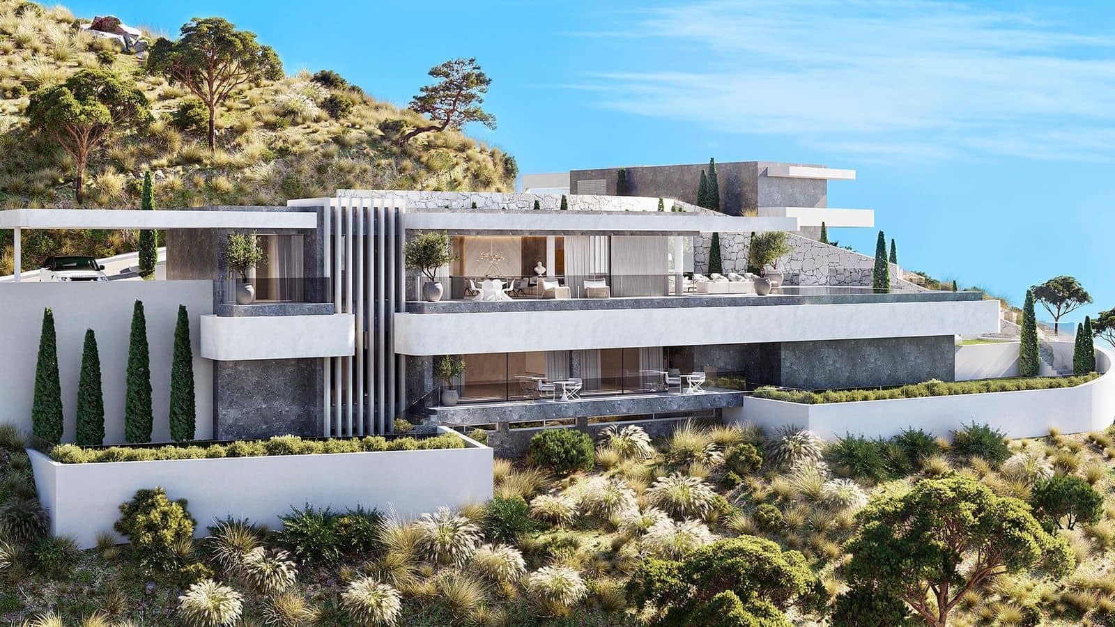 4 sypialnia Willa na sprzedaż w Benahavis z basenem garażem - 6 995 000 € (Ref: 10020706)