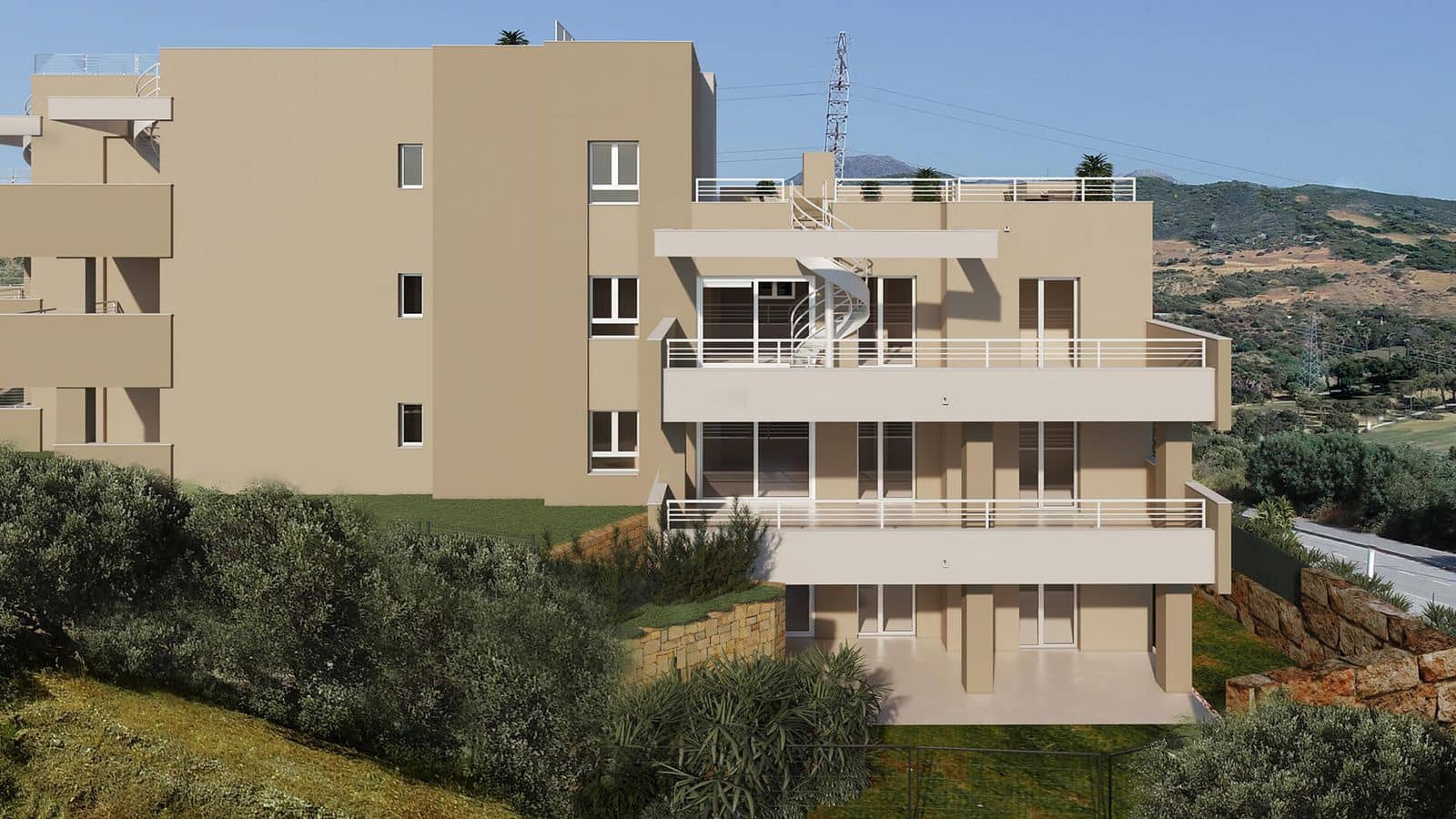Apartamento de 2 habitaciones en Estepona en venta con piscina garaje - 370.000 € (Ref: 10020742)