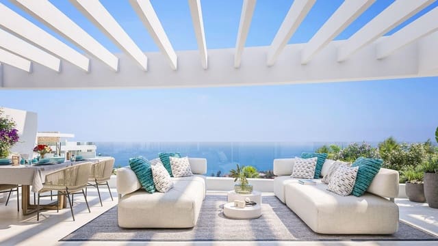 3 chambre Penthouse à vendre à La Cala de Mijas, Mijas avec piscine garage - 929 000 € (Ref: 10020766)