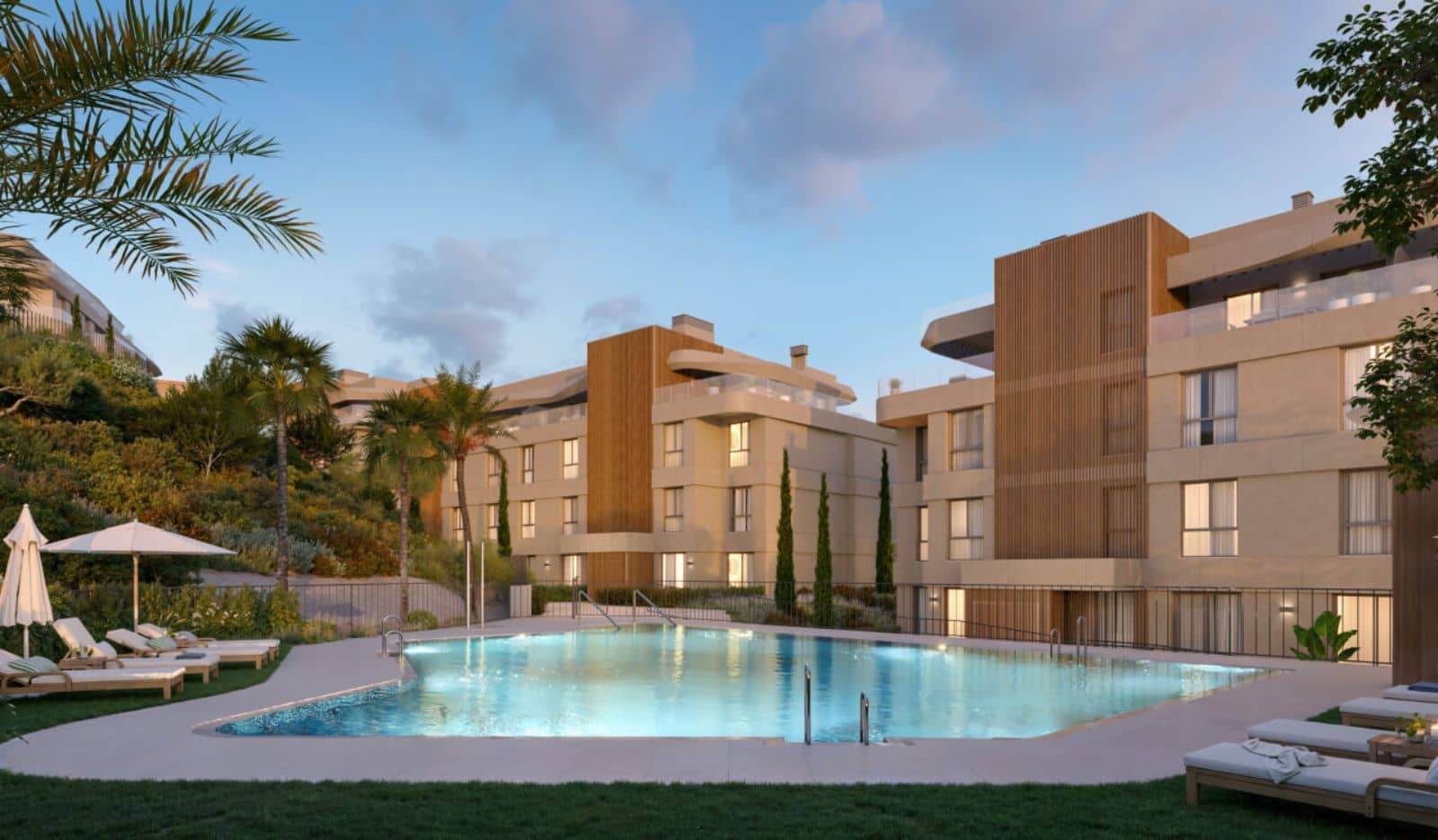 Apartamento de 1 habitación en La Cala de Mijas en venta con piscina garaje - 482.400 € (Ref: 10020838)