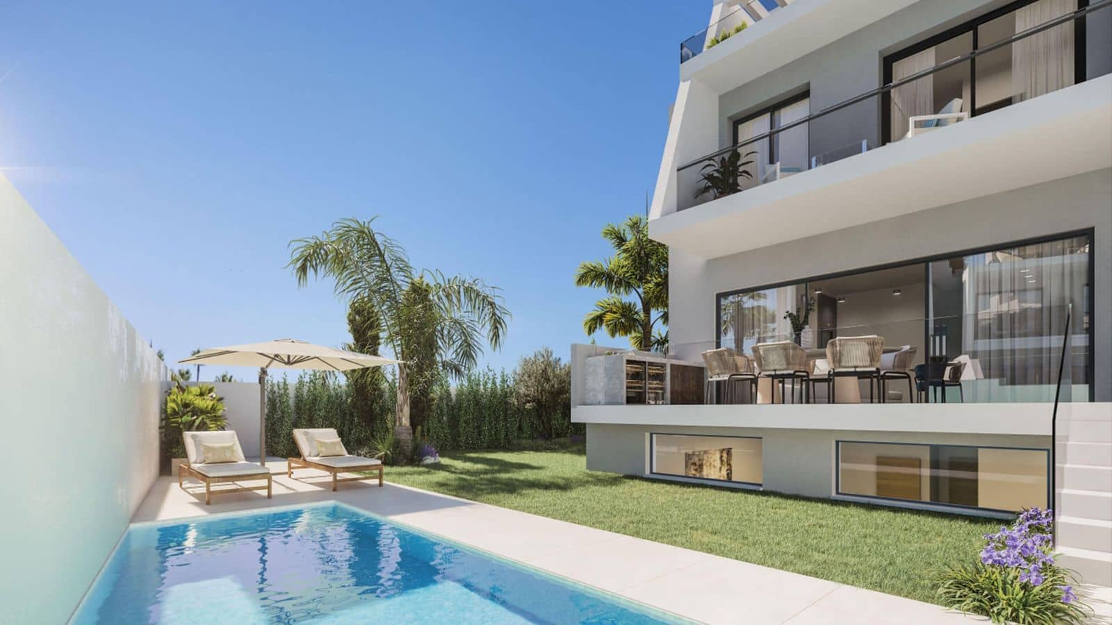 3 Zimmer Haus zu verkaufen in Cancelada mit Pool Garage - 1.040.000 € (Ref: 10022324)