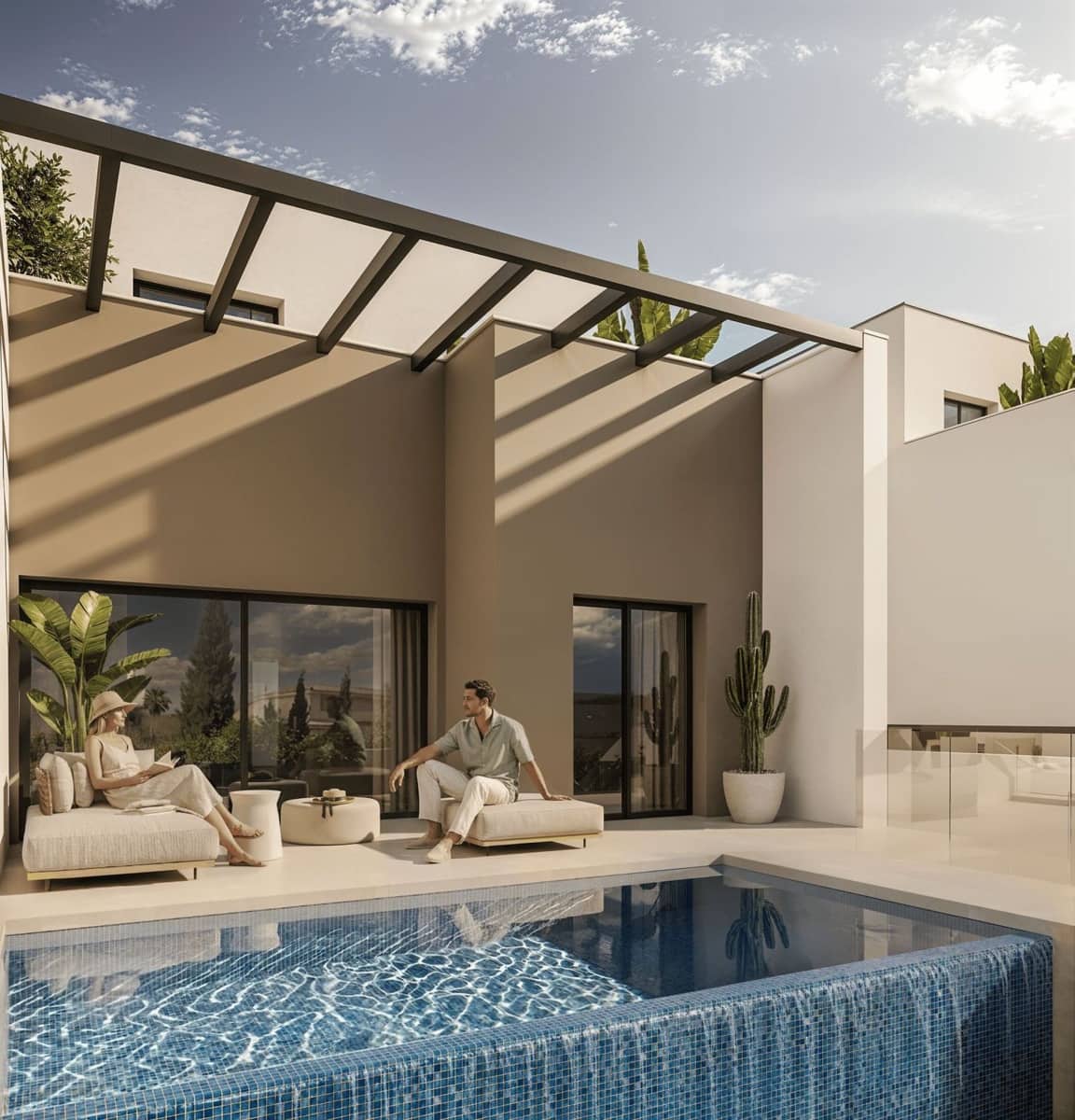 3 quarto Moradia Geminada para venda em Manilva com piscina garagem - 652 800 € (Ref: 10023882)