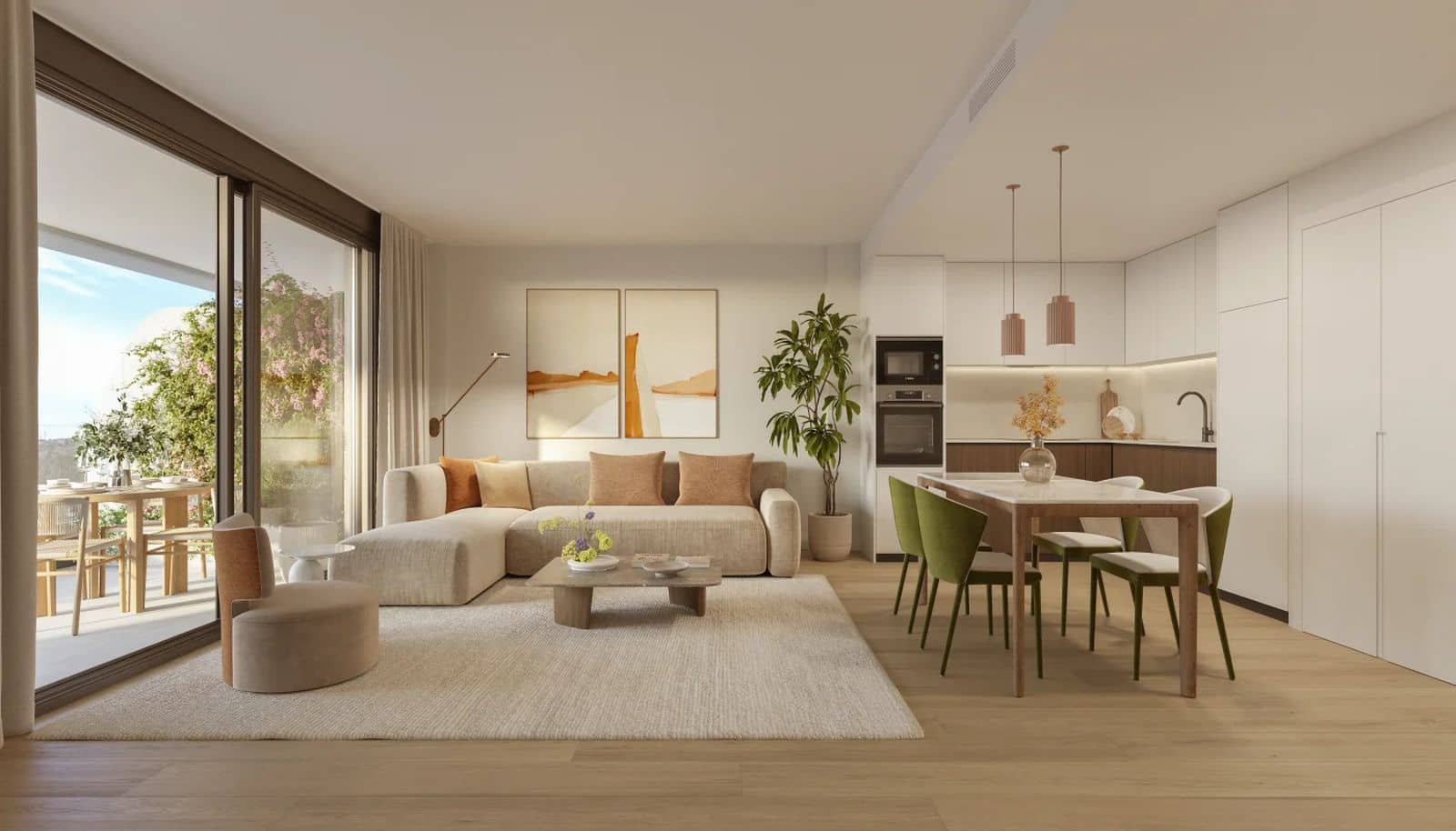2 soverom Leilighet til salgs i Mijas med svømmebasseng garasje - € 395 000 (Ref: 10023905)