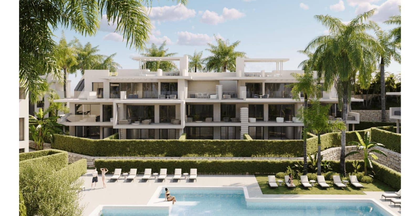 2 chambre Appartement à vendre à Estepona avec piscine garage - 495 000 € (Ref: 10023962)