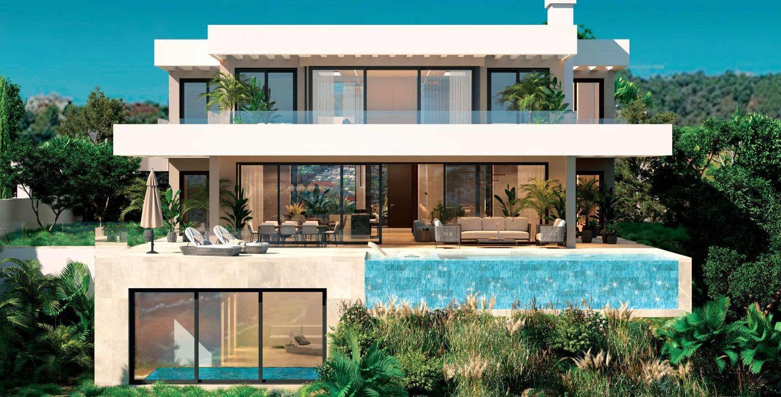 6 sovrum Villa till salu i Benahavis med pool garage - 7 000 000 € (Ref: 10027044)