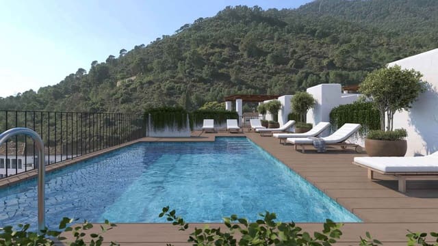 Apartamento de 2 habitaciones en Benahavís pueblo, Benahavís en venta con piscina garaje - 395.000 € (Ref: 10027117)