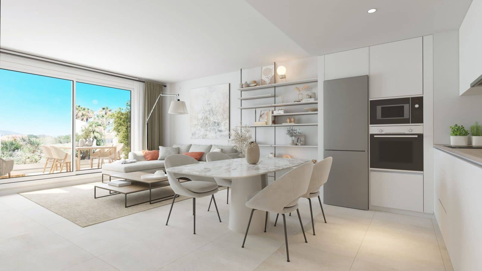 2 sovrum Lägenhet till salu i Mijas med pool garage - 390 400 € (Ref: 10030433)