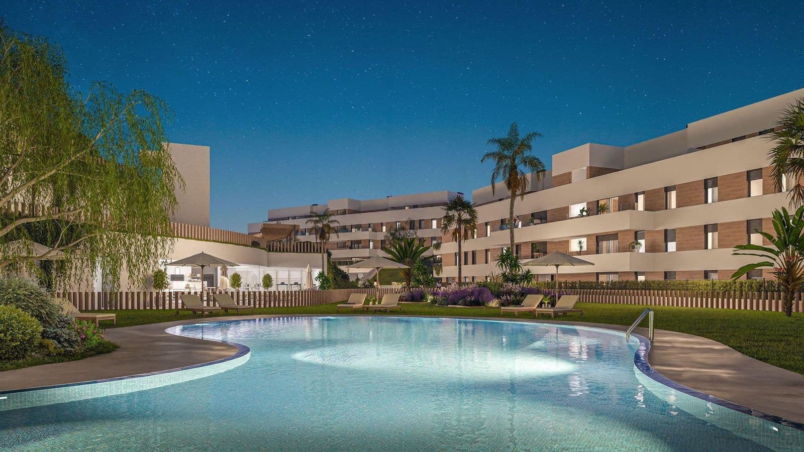 1 makuuhuone Huoneisto myytävänä paikassa Mijas mukana uima-altaan 
autotalli - 319 000 € (Ref: 10031800)