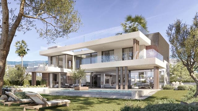 4 Zimmer Villa zu verkaufen in Cancelada, Estepona mit Pool Garage - 1.975.000 € (Ref: 10033793)