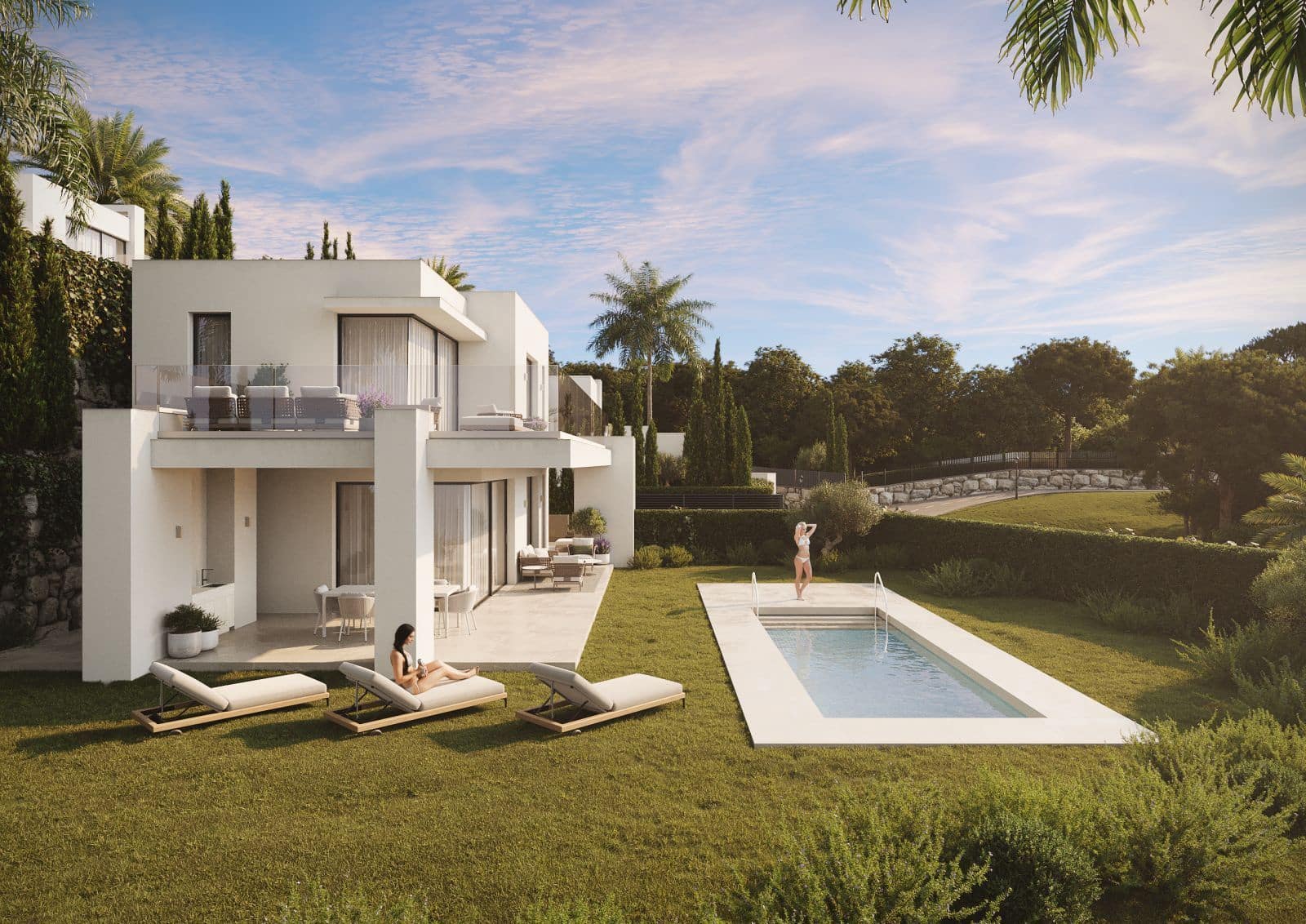 4 sovrum Villa till salu i Mijas med pool garage - 1 975 000 € (Ref: 10037310)