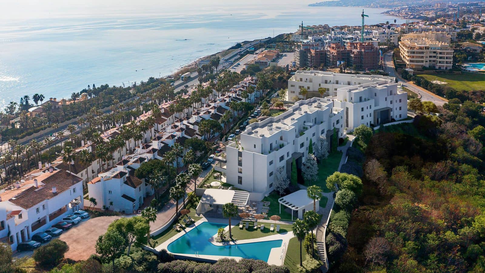 2 chambre Appartement à vendre à Mijas avec piscine garage - 491 800 € (Ref: 10038875)