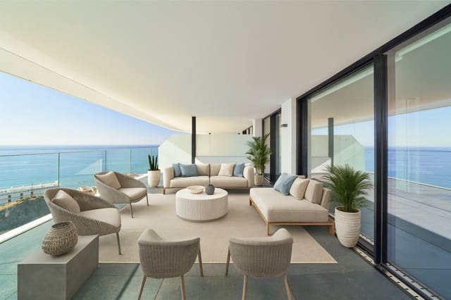 2 makuuhuone Huoneisto myytävänä paikassa Las Gaviotas  - Carvajal, Fuengirola mukana uima-altaan 
autotalli - 995 000 € (Ref: 10047163)