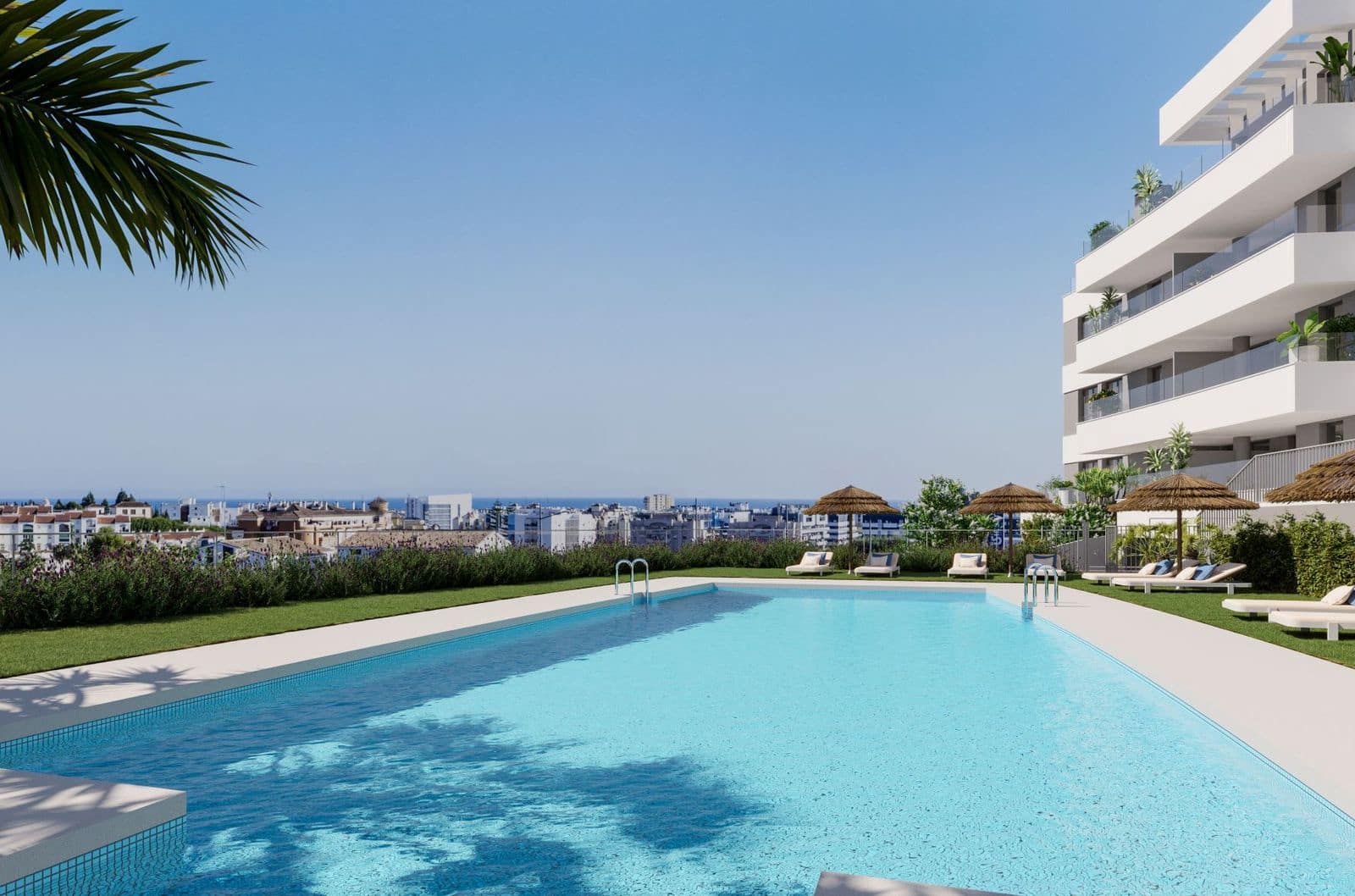 Apartamento de 2 habitaciones en Estepona en venta con piscina garaje - 452.000 € (Ref: 10099310)