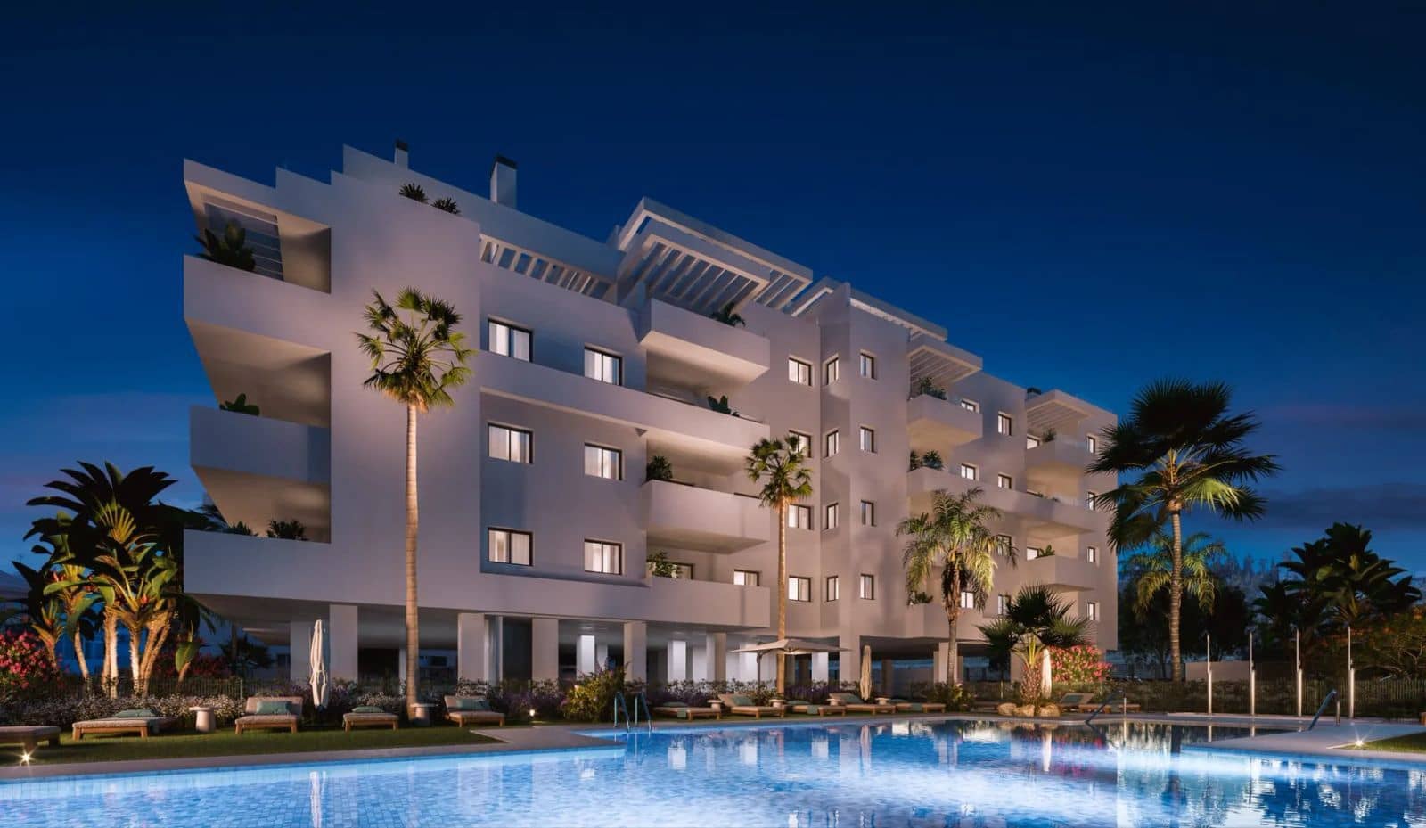 2 soverom Leilighet til salgs i Algarrobo Costa med svømmebasseng garasje - € 275 000 (Ref: 10119769)
