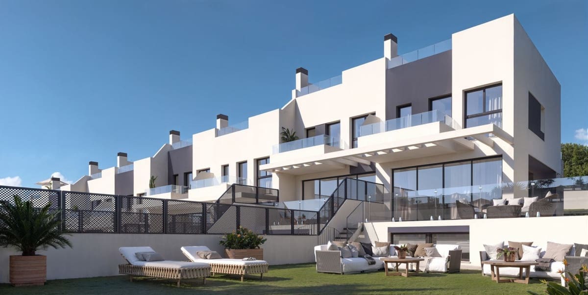 3 chambre Villa/Maison Semi-Mitoyenne à vendre à Mijas avec piscine garage - 595 000 € (Ref: 9433249)