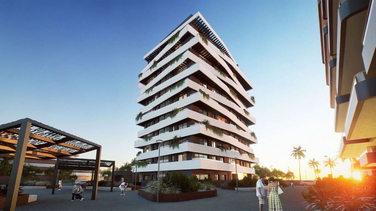 2 sovrum Lägenhet till salu i Malaga stad med pool garage - 1 885 000 € (Ref: 9476010)